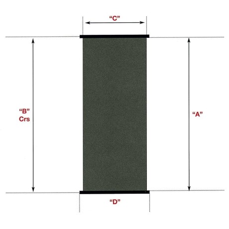 Solární konektor SC 1,2 m x 3,0 m – plocha 3,6 m2