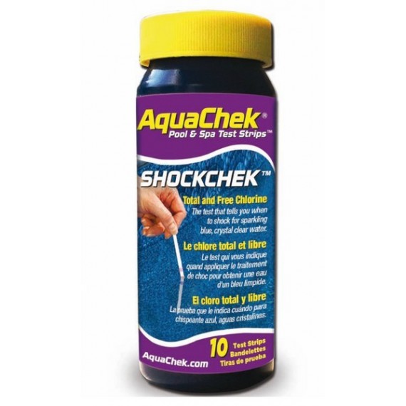 AquaChek testovací proužky - celkový a volný chlór