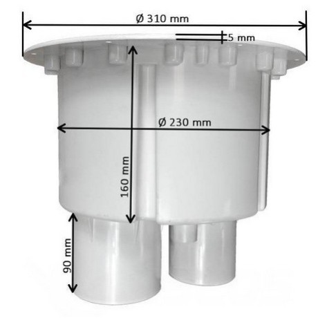 Předmontážní sada protiproudu FLOW JET 3000 - 400V