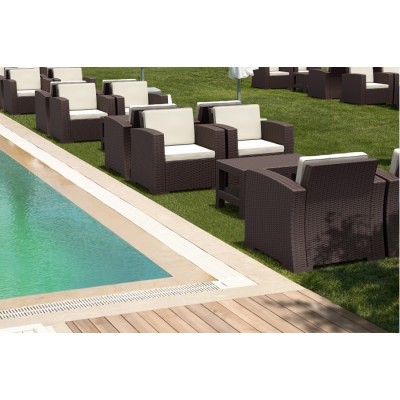 SIESTA EXCLUSIVE; Podsedák ARUBA béžový