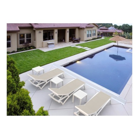 SIESTA EXCLUSIVE; Stolek OCEAN SIDE bílý