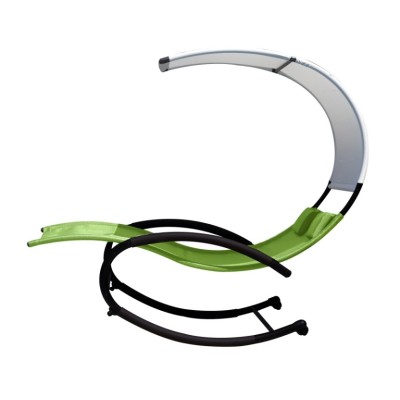 Vivere - Double Chaise Rocker # Green Apple