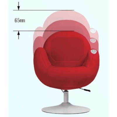 Masážní křeslo HANSCRAFT Lora - hnědé