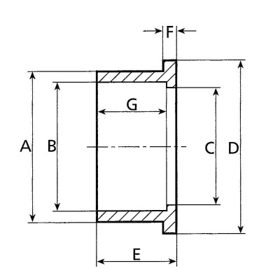 Manžeta pro přírubu 160 mm