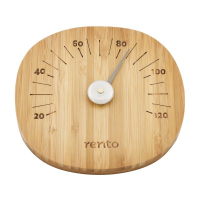 RENTO Teploměr do sauny - bambus