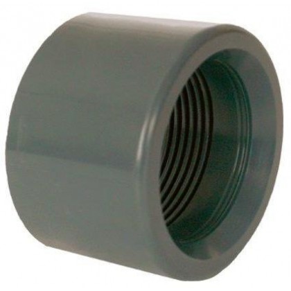 PVC tvarovka - Redukce krátká vkládací se závitem 20 x 3/8“ (vnitřní rozměr) 