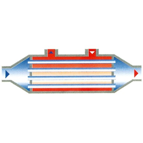 Tepelný výměník ZODIAC HEAT LINE; Titan 40 kW, zpětný ventil součástí