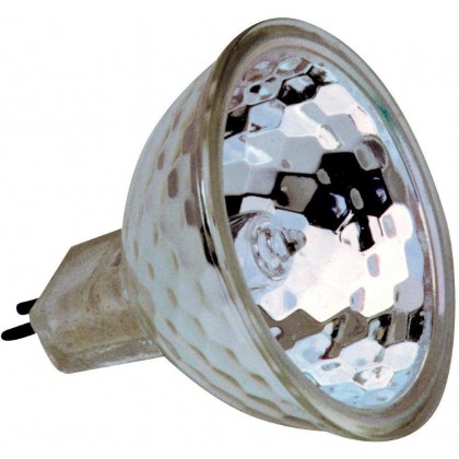 Halogenová lampa HRFG 20 W/12 V s čelním sklem 35 mm