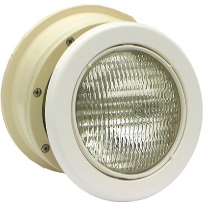 Podvodní světlomet MTS LED bílý - 16W, bílý ABS plast