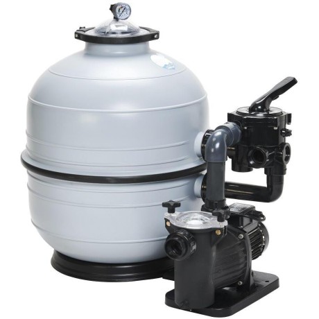 Filtrační zařízení - KIT MIDI 500,12 m3/h, 230 V, 6-ti cest. boč. ventil, čerp. Preva