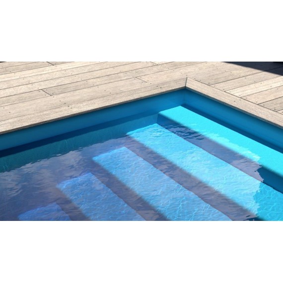 Fólie pro vyvařování bazénů - AVfol Profi - Modrá; 2,05m šíře, 1,5mm, metráž