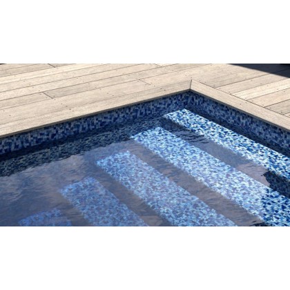 Fólie pro vyvařování bazénů - AVfol Decor - Mozaika Aqua Disco, 1,65m šíře, 1,5mm, metráž