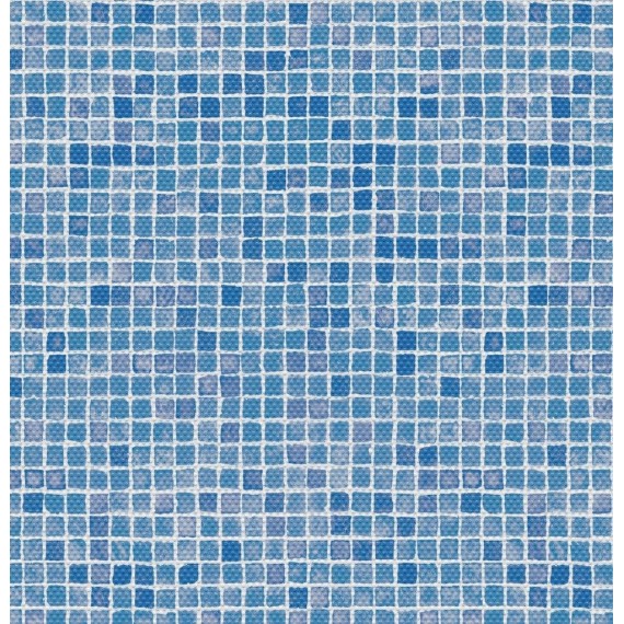 Fólie pro vyvařování bazénů - AVfol Decor Protiskluz - Mozaika Azur; 1,65m šíře, 1,5mm, metráž