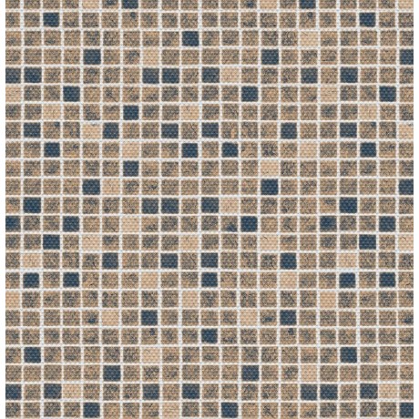Fólie pro vyvařování bazénů - AVfol Decor Protiskluz - Mozaika Písková; 1,65m šíře, 1,5mm, metráž