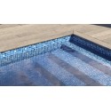 Fólie pro vyvařování bazénů - AVfol Decor - Mozaika Modrá 1,65m šíře, 1,5mm, 25m role