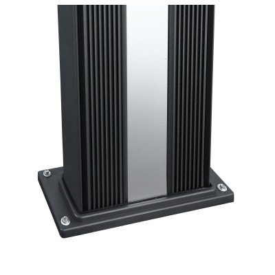 Solární sprcha DADA CURVE antracit/inox