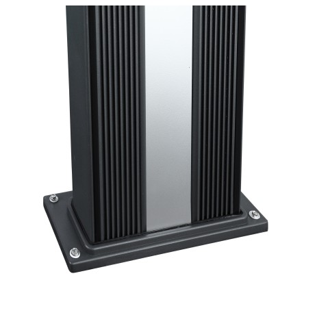 Solární sprcha DADA CURVE antracit/inox