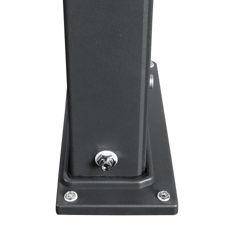 Solární sprcha DADA CURVE antracit/inox