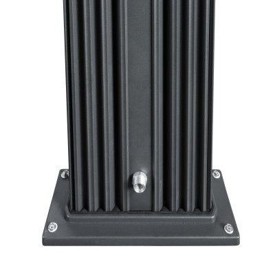 Solární sprcha DADA CURVE antracit/inox