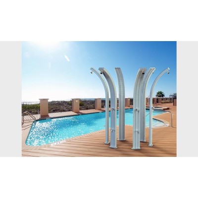 Solární sprcha s oplachem nohou SPRING černá