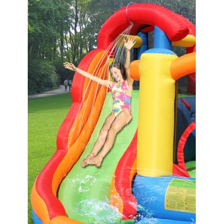 Skákací hrad - Vodní skluzavka 