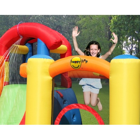 Skákací hrad - Vodní skluzavka 