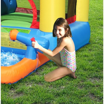 Skákací hrad - Vodní skluzavka 