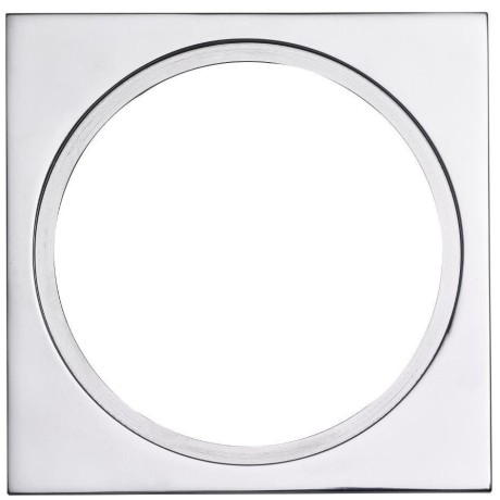 Nerezový rámeček trysky VAMILA -- hranatý