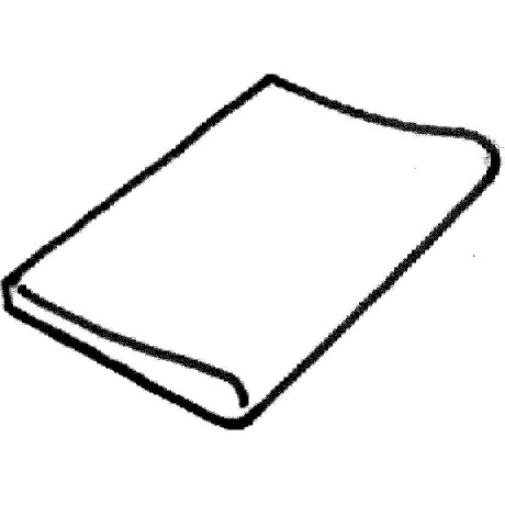 Dlažba Sahara - rovný plochý díl 500x330mm,  1ks