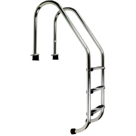 Žebřík nerez Standard s pouzdrem 3 stupňový, AISI 316