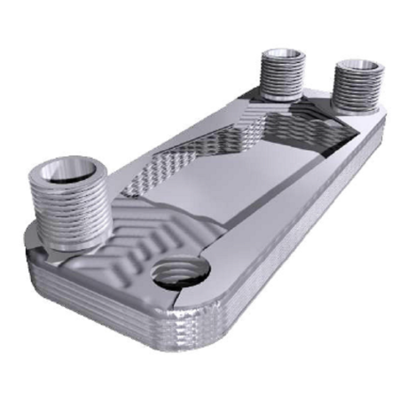 Deskový výměník OVBD 12, 12 kW