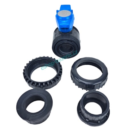 Kulový dvoucestný ventil 63 mm -- Easyfit