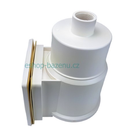 Skimmer VA 150 x 150 mm, s clonkou šroubů, pro fólie, připojení 1,5“
