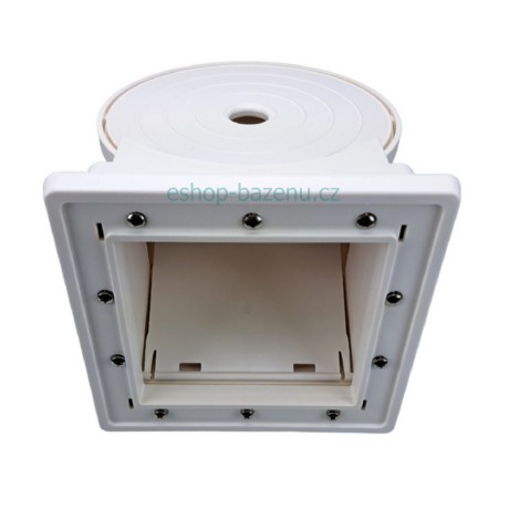 Skimmer VA 150 x 150 mm, s clonkou šroubů, pro fólie, připojení 1,5“