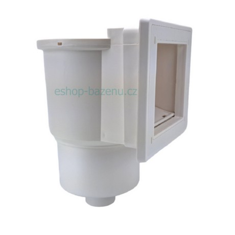 Skimmer VA 150 x 150 mm, s clonkou šroubů, pro fólie, připojení 1,5“