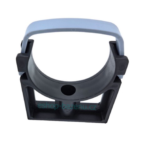 PVC Trubková svorka 63 mm s klipsem CH