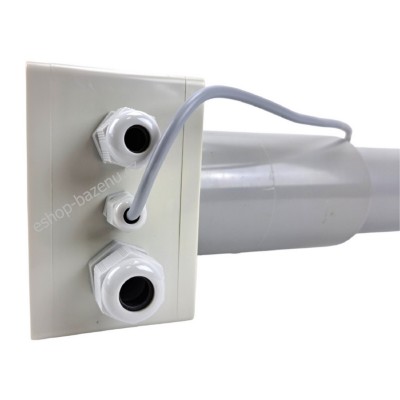 Topení EOVTi-3, 3 kW, 3 x 230 V, Titan s el. průtokovou klapkou