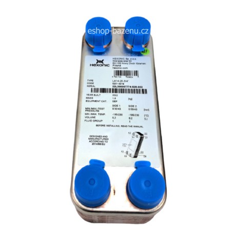 Deskový výměník OVBD 21, 21 kW