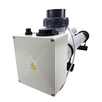 Topení EOVp-6, 6 kW, 400 V, plast s el. průtokovou klapkou