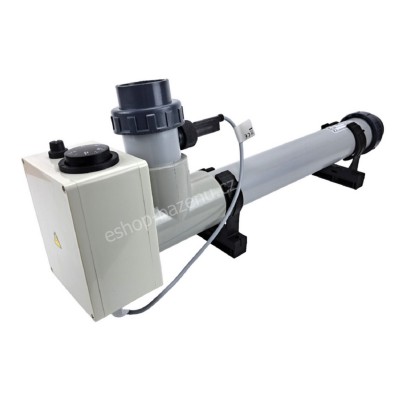 Topení EOVp-6, 6 kW, 400 V, plast s el. průtokovou klapkou