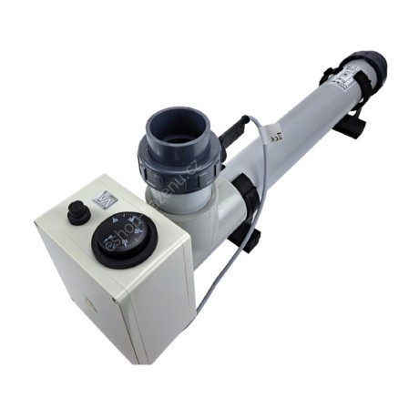 Topení EOVp-12, 12 kW, 400 V, plast s el. průtokovou klapkou