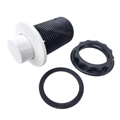 Pneumatické tlačítko BÍLÉ (vystouplé)