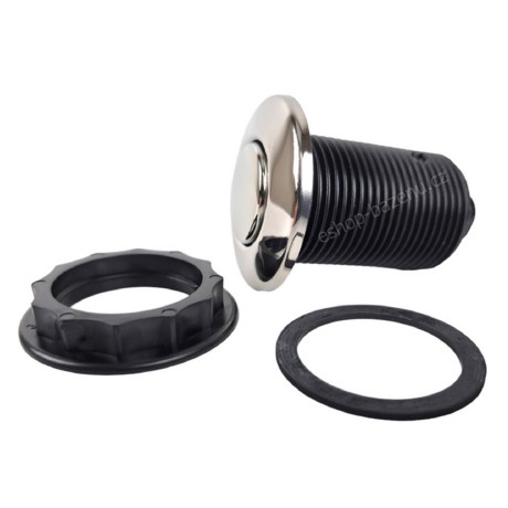 Pneumatické tlačítko CHROM (nevystouplé)