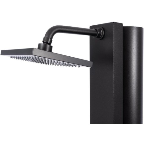 Solární sprcha 30L - Černá - S oplachem nohou