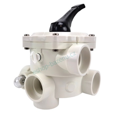 Ventil SIDE – 6-ti cestný ventil – III vývody 50 mm (Praher)