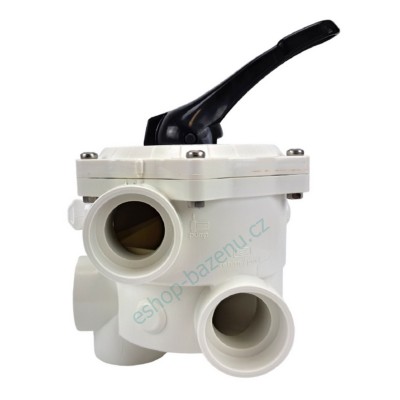 Ventil SIDE – 6-ti cestný ventil – III vývody 50 mm (Praher)