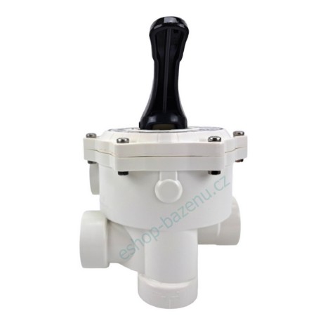 Ventil SIDE – 6-ti cestný ventil – III vývody 50 mm (Praher)