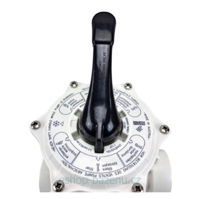 Ventil SIDE – 6-ti cestný ventil – III vývody 50 mm (Praher)