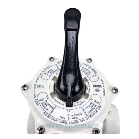 Ventil SIDE – 6-ti cestný ventil – III vývody 50 mm (Praher)