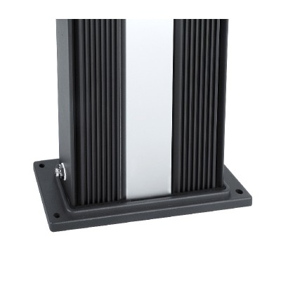 Solární sprcha s ruční sprchou DADA antracitová/inox